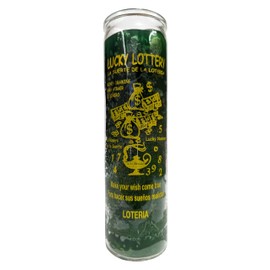 Generic Lucky Lottery (La Suerte de la Loteria) Green Candle