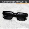 anteojos de sol polarizadas cuadradas retro para hombres y mujeres,
