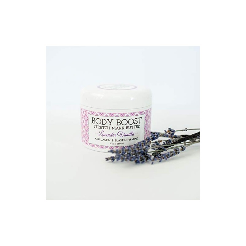 Body Boost - Mantequilla elástica de lavanda y vainilla (8