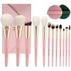 Makeup Brushes Set of 12 with Makeup Pouch, Makeup Brushes,