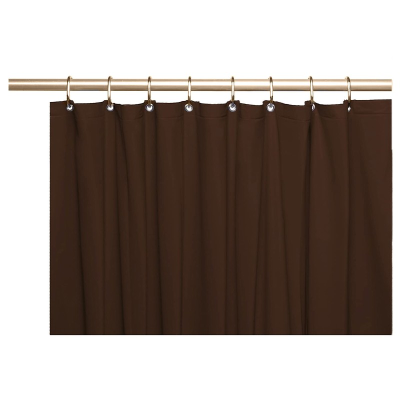 Venice Collections Elegant Heavy Duty Vinyl Shower Curtain Liner with