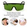 NORMIA RITA Hair Removal Glasses with Pulse Light Safety Glasses
