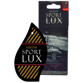 AREON Sport Lux Air Freshener Silver Car Fragrance for Car and Home (Sport Lux Silver, 1 Piece)