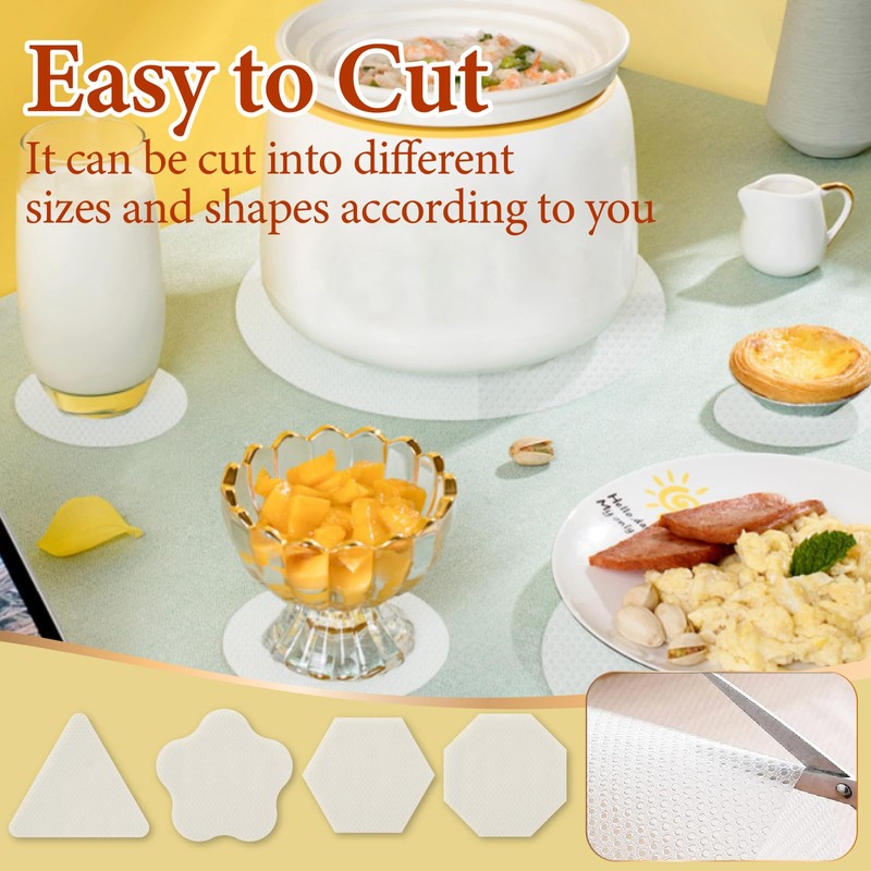 SHENSAIGO 8 PCS Fridge Liners, Waterproof Antibacterial Fridge Mats, Washable