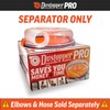 Dustopper PRO Low-Profile Dust Separator – Dust Collection Separator, Up