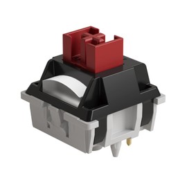 Akko Dracula Linear Keyboard Switch with Condenser for Backlit Mechanical Gaming Keyboard, 5-Pin 35gf Pre-Lubed Switches with Standard MX Structure (45pcs)