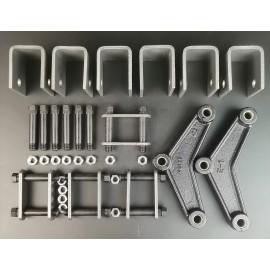 Rodspeedracing Trailer Spring Hanger Kit For Double Eye Springs Tandem Axle