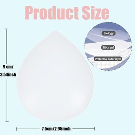 Plthuoe 4 Pcs Camel Toe Concealer Seamless Camel Toe Hider Invisible Anti Camel Toe Insert Reusable Silicone Camel Toe Cover No Camel Toe Underwear Guard for Women Leggings, Swimwear, Activewear (S)