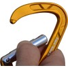 Loc'Teryx RTAF905KS Climbing Mountaineering Carabiner Nose Freelight Gold (GD)