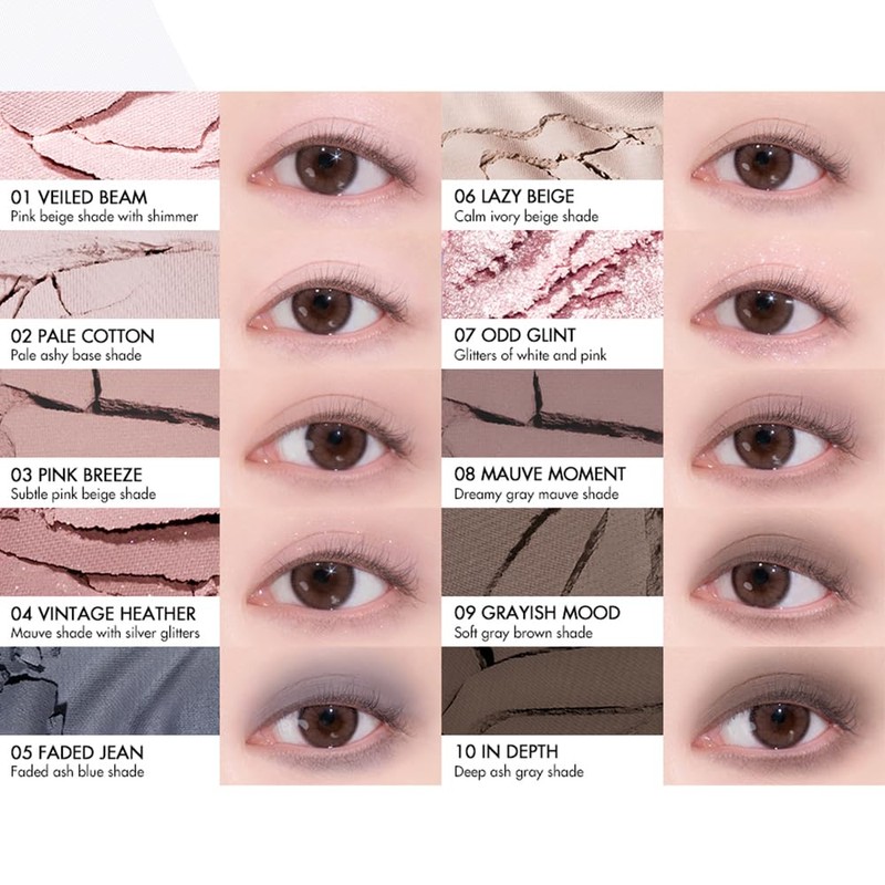 rom&nd BETTER THAN PALETTE Better Than Palette 13 Odd Breeze