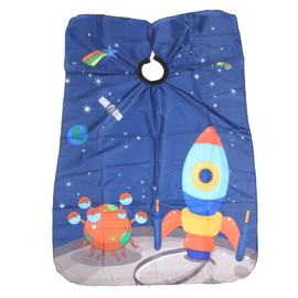 ZJchao Kids Haircut Cape, Hairdressing Cape, Children Haircut Cape, Waterproof Hair Cutting Apron, Haircut Cape Child, Hair Cutting Cover Barbers Cape Hairdressing Gown for Boys Girls