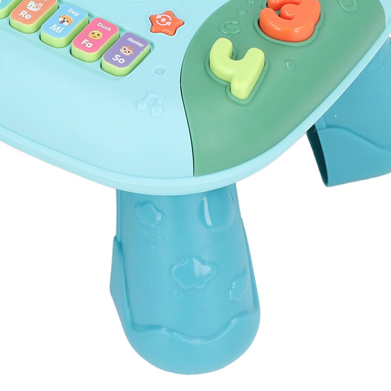 Learn and Grooved Musical Table Safe Multifunctional Children Learning Table