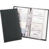 Alassio Visitenkarten Ringbuch aus FineTouch Lederimitat, mit Register A-Z und