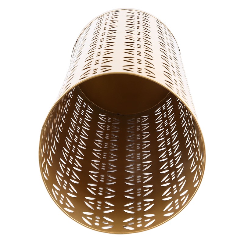 Umbrella Holder Round Rust Proof Stylish Hollow Copper Pattern Metal