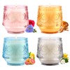 Scented Candles Set Candles for Women 200H Long Lasting Soy