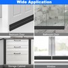 ToLanbbt Weather Stripping Silicone Door Seal Strip 2 in x