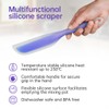 Nonstick Silicone Knife Shaped Flexible Kitchen Spatula Scraper Turner,Kitchen Cooking