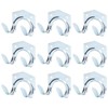 25Pcs Storage Hook Galvanized Steel Tool Hanging Accessory Set Kit