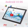 Tablet Android 15, 10 inch 2 in 1 Tablets with