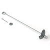 Garden pirate ground anchor 60 cm galvanised for screwing in
