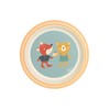 Sigikid Plate Bear & Fox rPET "4 Friends" Blue, One