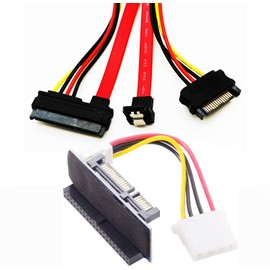 Sintech IDE/PATA 40Pin HDD to SATA Motherboard Adapter Card with 30cm SATA 7+15pin Cable for Desktop 3.5 Inch Hard Disk Drive