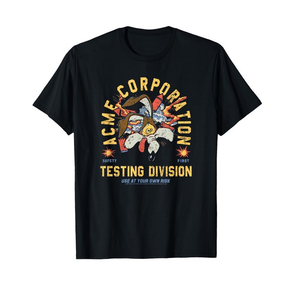 Looney Tunes Wile E. Coyote Acme Co. Testing Division T-Shirt