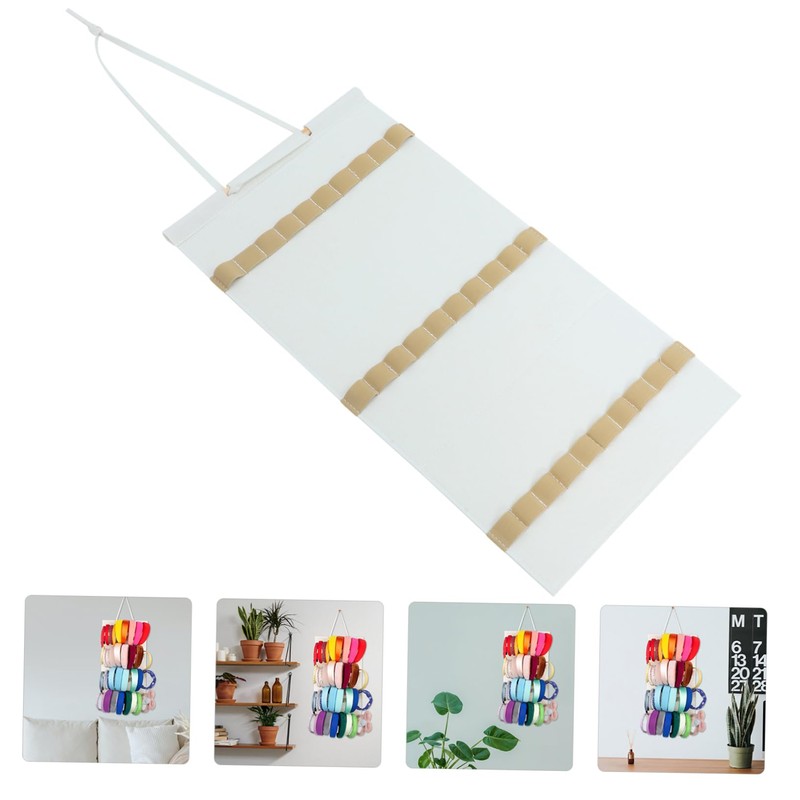 Gatuida Wall Headband Holder Organizer Slot Display for Hair Accessories