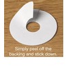 4 x Laser Cut (FC17 Natural Beech) Pipe Surrounds/Covers for