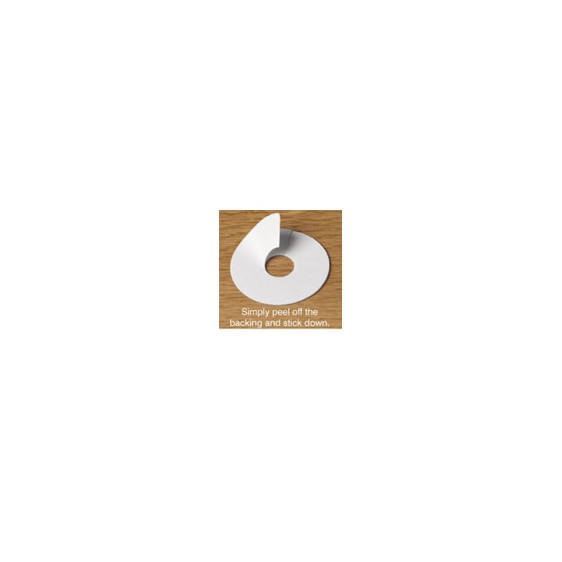 4 x Laser Cut (FC17 Natural Beech) Pipe Surrounds/Covers for
