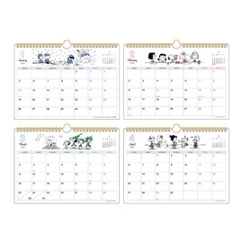 Sunstar Stationery Snoopy 2026 Calendar Wall Hanging Vintage S8521468