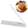 Kebab Maker, 11 Inch Long Press Mould, Thick Plastic Manual