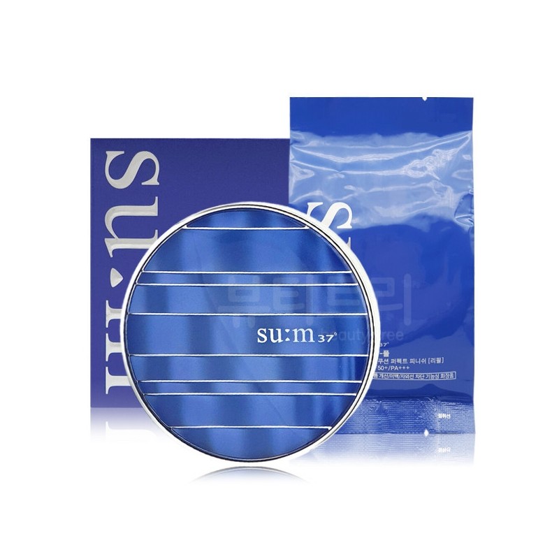 Su:m37 Waterful CC Cushion Perfect Finish Main Product + Refill