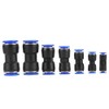 Akozon Pneumatic Fittings for Air Hose One-Touch Fittings 35pcs Straight