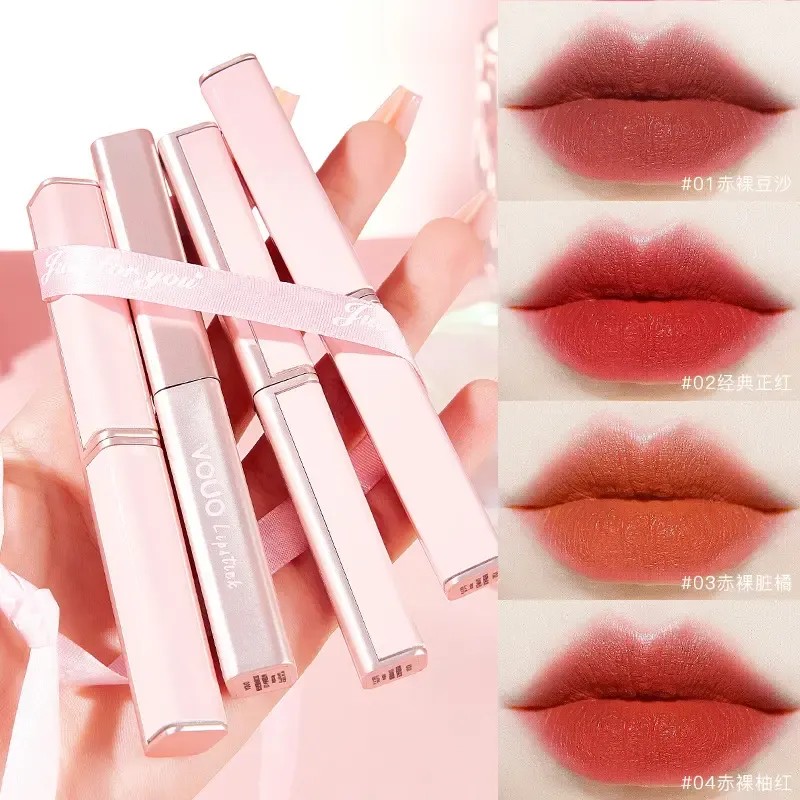 Set De 4 Pintalabios Mate Soft Mist Velvet Brightening, Face