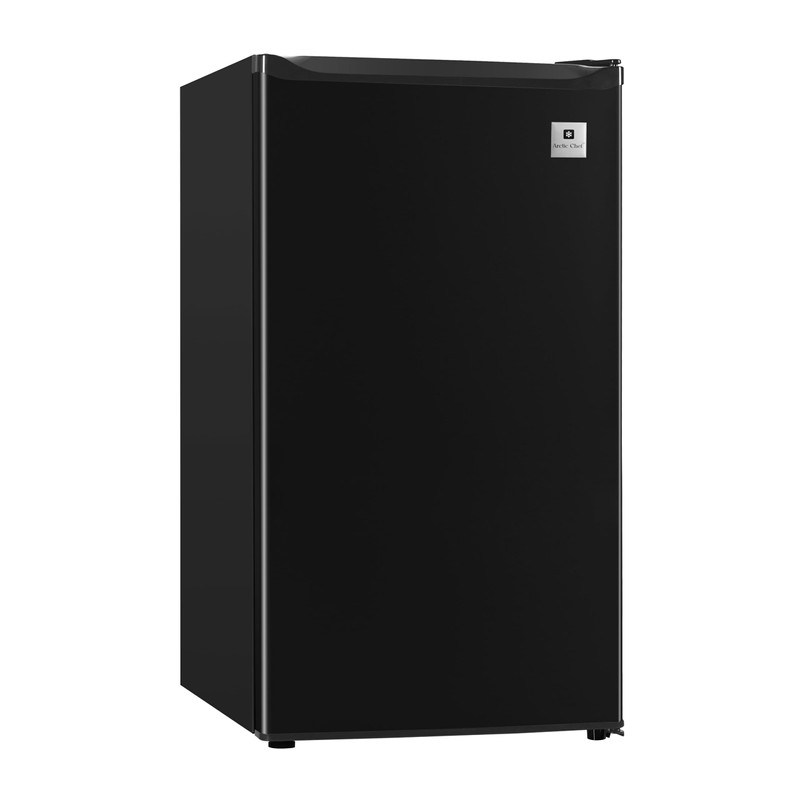ARCTIC CHEF Mini Refrigerator-Freezer Compartment-Adjustable Thermostat Control-Reversible Doors-Ideal for Dorm,