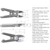 Scissors Head Alloy Steel Air Nippers Cutter Industry Pneumatic Crimping