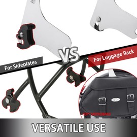 WOWTK Detachables Docking Hardware Kit fits for Harley Softail 2003-2017 FLSTC,2005-2007 FLSTSC,2006 FLST, 2003 FLSTS models with Detachables accessories or Soft saddlebags