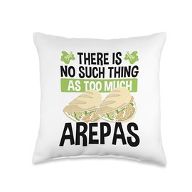 Arepa Maker Colombian Snacks Arepas Grill Arepa Flour Arepas Throw Pillow
