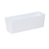 Wham 7.01 Rectangular 30cm Home Studio Storage Basket (White)