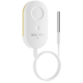 MOCREO LS2 Long Range Thermometer Freezer Alarm, with Waterproof Probe, App Email Alert, 2 Years Data Logging, Remote Temperature Sensor for Fridge, RV, Swimming Pool, Hot Tub (H5Pro Hub Required)