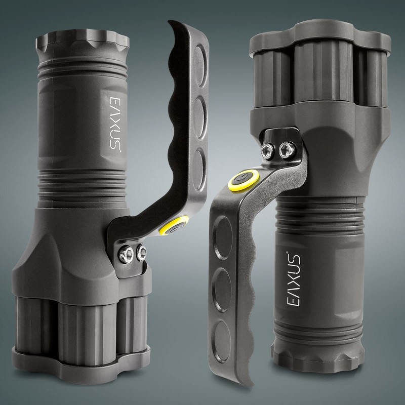 Eaxus LED Hand Spotlight with Handle, Searchlight / Work Light