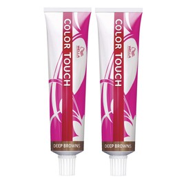 Wella Professionals Color Touch 4/0 Medium Brown 60 ml Pack of 2