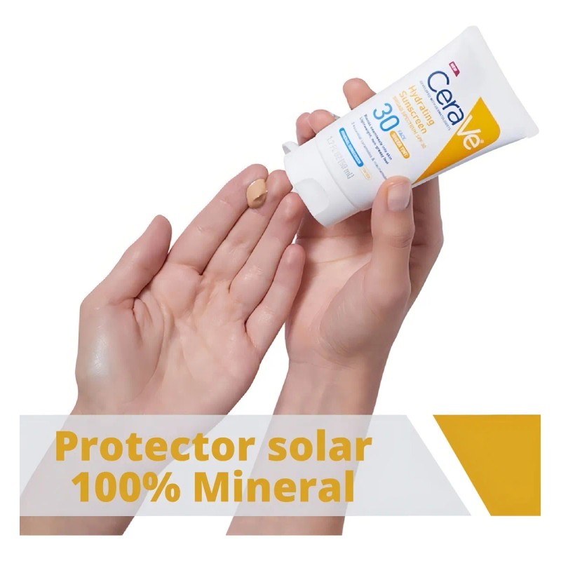 Cerave Protector Solar Tintado Spf 50ml Botellas