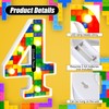 Baquler Building Block Light up Number Birthday Decoration Sign Marquee