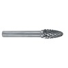 Ruko 116030 Hartmetall-Frässtifte HM Form F Rundbogen (RBF) 6,0 mm