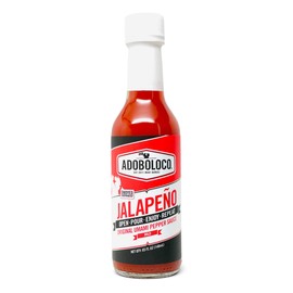 Adoboloco Hot Sauce Jalapeno Hawaiian Sauce - Mild Red Umami Sauce - Fiery Chili Pepper Sautee, Salad Dressing, Condiment Chili Pepper Sauce Blend
