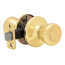 Kwikset 92001-280 Tylo Hall/Closet Knob in Polished Brass