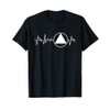 Sobriety Heartbeat - Sober Recovery Abstinence AA NA T-Shirt