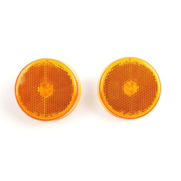 Triton 08477 Amber 2.5 Inch Round LED Sidemarker Light -